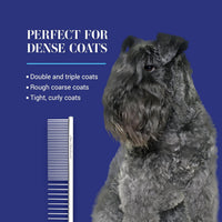 Chris Christensen 000 7.5 in. Greyhound Style Fine/Coarse Colored - Metallic / 003 - 7.5 Inch Extra Coarse/Fine - image 4