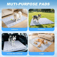 Cooling Mat for Dogs, Cooling Mat for Cats, Breathable Gel-Free - 39"x58"(L) / Gray - image 3