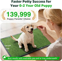 Replacement Artificial Grass Pee Pads for Dogs Potty Training to Pee - XXXL-45.2"x27.5" - image 2