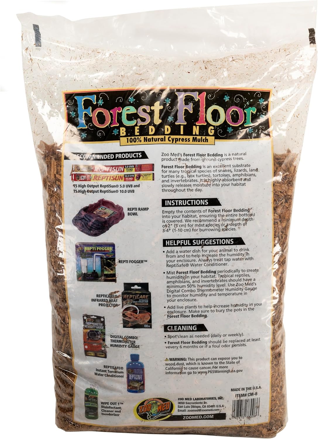 Zoo Med Forest Floor Bedding - 8.5 Quarts - image 2