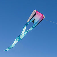 Prism Pocket Flyer single-line fabric kite with forked tail and hoop winder - view 2