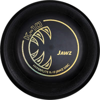 Hyperflite K-10 Jawz Puncture Resistant Dog Flying Disc - Black