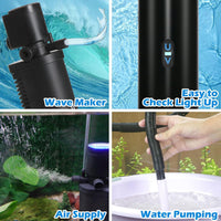 TARARIUM Aquarium Filter U-V for 20-75 Gallon - Extra Small - H4F(for 10-45 Gallon) - image 4