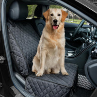 Waterproof Front Seat Car Cover - black - image 4