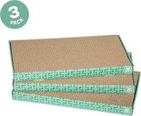 Kitty City XL 3-Pack Cat Scratcher Pads - Geometric / XL 3-Pack - image 2