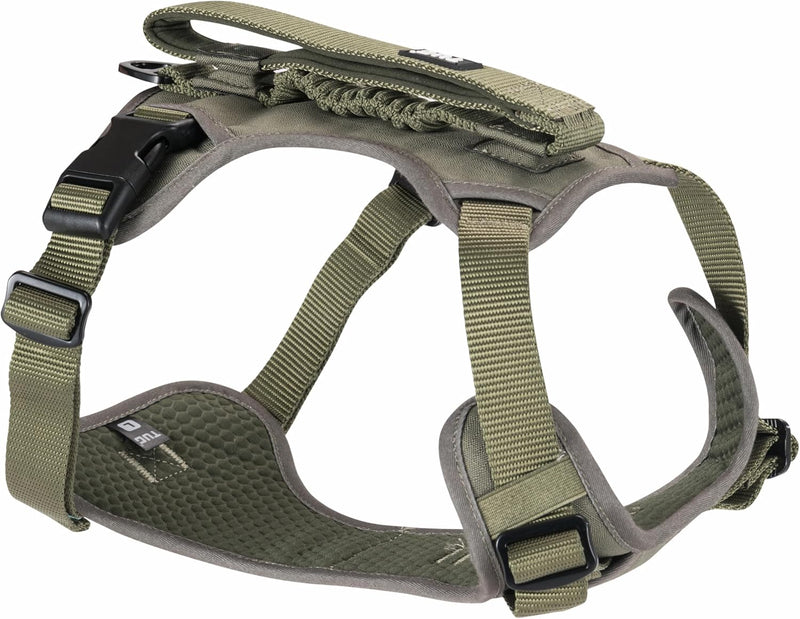 TUG Grab Dog Harness with Built-in Magnetic Traffic Leash – Essentials for Dogs - Large / Green - Grab Harness