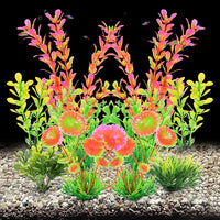 AQUANEAT Artificial Fish Tank Plants - Pink - image 2