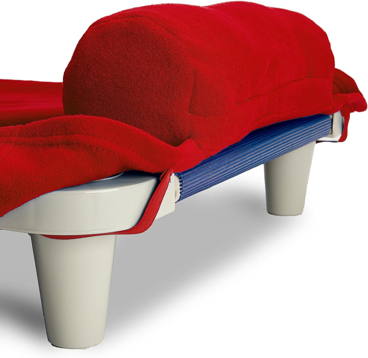 ROLLEE POLLEE Nap Sac Roll Up Napping Blanket with Attached Pillow - Red - image 3