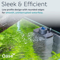 OASE EcoFlow 100 Internal Aquarium Filter, for Freshwater and Saltwater Tanks Up to 26 Gallons, Quiet, Customizable Water Flow, Multi-Stage Filtration