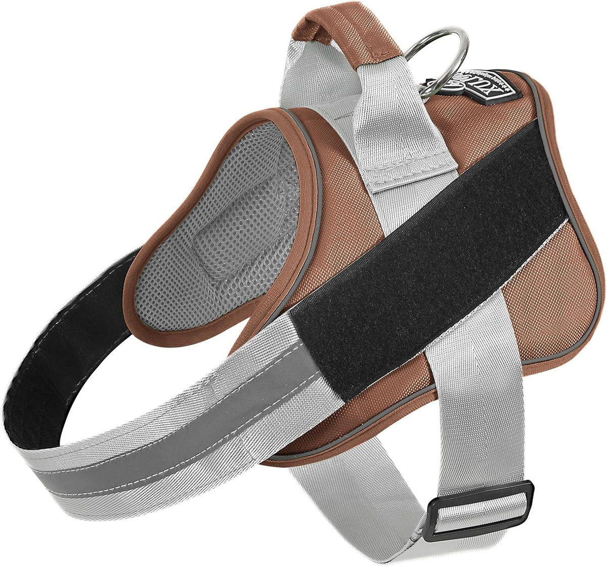 Bolux Dog Harness, No-Pull Reflective Dog Vest - Small (Pack of 1) / Brown