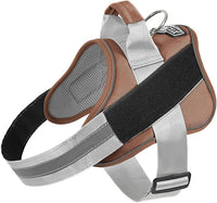 Bolux Dog Harness, No-Pull Reflective Dog Vest, Breathable Adjustable Pet Harness with Handle for Outdoor Walking - No More Pulling, Tugging or Choking