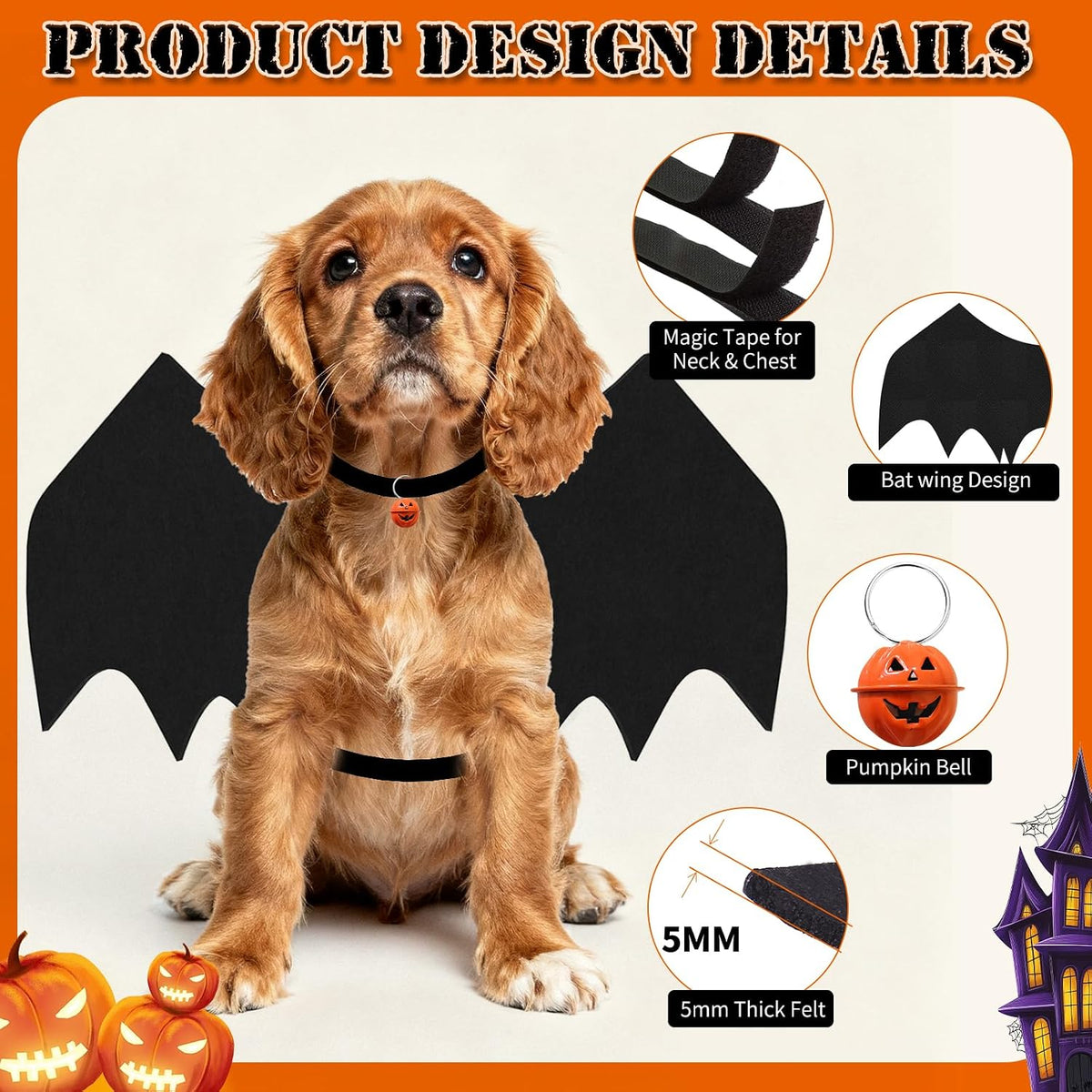 Dog Halloween Costumes for Large Dogs - Medium - image 3