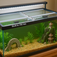 29.21x11.69 x0.16in Clear Tempered Glass Canopy – Essentials for Fish - 2PCS-22.08x16.57in - image 4