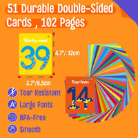 SpriteGru Spanish flashcards for toddlers with colorful cartoon images on rings - view 14