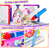 JoyCat Farm Water Coloring Book for Toddler Kids, 13 Pages - Unicorn - image 4