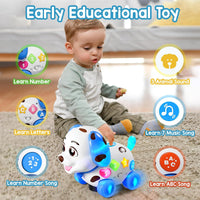 ToddlerCley Musical Puppy Toys for 1 Year Old Girl Gifts - Blue - image 3