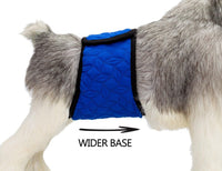 Mkono Belly Bands for Male Dogs - Blue,White,Yellow / Large - image 4