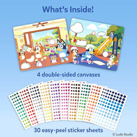 Skillmatics Dot It Sticker Art, Unicorns & Princesses Sparkle - 1. Bluey - image 3