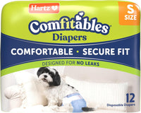 Hartz Disposable Dog Diapers, Size S 36 count - Trial Pack / Small