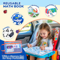 JoyCat seek and find activity book with dry erase markers, cloth and storage bag - view 8