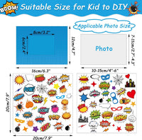30 Packs Halloween Arts and Crafts for Kids Picture Frame Craft Kits - hero - image 2