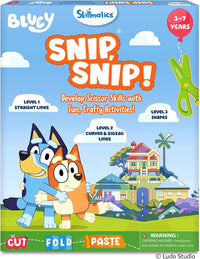 Skillmatics Snip, Scissor Skills, Felt Craft Activity - 3. Bluey