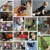 Aiboria Dog Jackets Coat for Winter Windproof Waterproof Skiing Dog - Christmas Green / Large - image 2