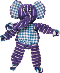 KONG Floppy Knots Rope and Plush Dog Toy - Elephant / Medium/Large