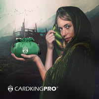 CardKingPro Immense Dice Bags with Pockets, Holds 150+ Dice - Green - image 2