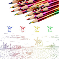 GOLDGE 40pcs Rainbow Pencils - image 3