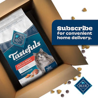 Blue Buffalo Tastefuls Adult Dry Cat Food for Weight Management & Hairball Control, Made in the USA with Natural Ingredients, Chicken Recipe, 7-lb Bag