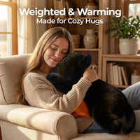 Mewaii Weighted Stuffed Animals Black Cat Plush - Black / 23 Inch - image 2