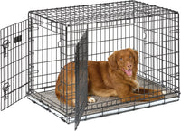 MidWest Homes for Pets Quiet Time Reversible Crate Pan Cover 36' - Mushroom Diamond/Fleece / Crate Pan Cover 36" - image 3