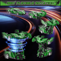 BLUEJAY Transform RC Cars for Boys 3-12 - Green - image 2