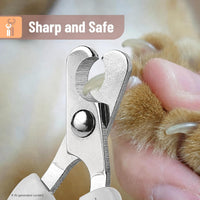 Mr. Pen, Cat Nail Clipper, Stainless Steel - Raspberry Red & White - image 3