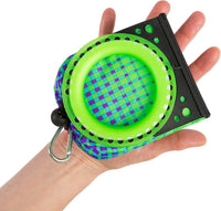 Prism Pocket Flyer single-line fabric kite with forked tail and hoop winder - view 3