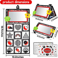 Dr.Rapeti Tummy Time Floor Mirror, Baby Mirror - Floor Mirror - image 2