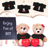 Litherr S blank sublimation stuffed animal shirt for 8-12 inch plush bears - view 24