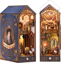 Tonecheer DIY Book Nook Kit 3D Wooden Puzzle Fairy Tale Miniature - Leonardo Da Vinci