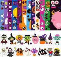 64 Sheets Halloween Stickers for Kids - Halloween DIY Style - image 2