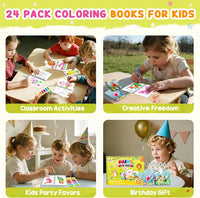 ZMLM 24 Pack Coloring Books - Pet - image 3