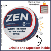 Nestpark Zen Pupper Deckies Parody Dog Toy - Smooth Pup - image 4