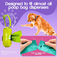 Pet N Pet Dog Poop Bags Rolls, Lavender Scented, Colorful - 270 Count (Pack of 1) / Lavender-scented - image 3