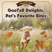 Gootoe Chicken Breast Jerky Dog Treats 1 lb, All Natural, Grain-Free, High-Protein, Low Fat, Healthy & Easily Digestible
