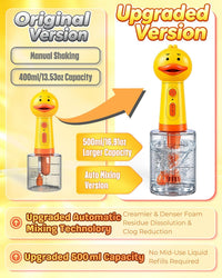 Electric Dog Shampoo Dispenser Dog Shampoo Sprayer Duck Shampoo - Yellow-Pro - image 3