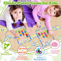Montessori Toys for 3 4 5 6 Year Old Boys Girl - Matching Puzzle - image 4