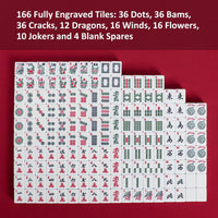 Jongyance American Mahjong Set with Blue Carrying Bag - Lgiht Blue - image 3