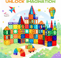 cossy 100 Pcs Magnetic Tiles - 100 Pieces - image 4