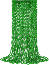 YAXINRUI 120 PCS St. Patricks Day Necklaces - Green / 12 Pcs