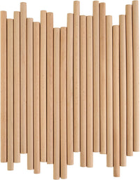 TDOCK 60 pack of wood rhythm lummi sticks for kids in six bright colors - view 2